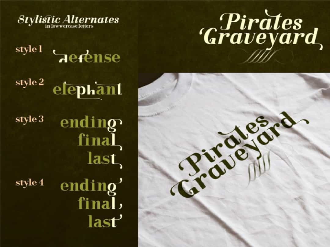 Grandline Stylist Serif Font Image 2