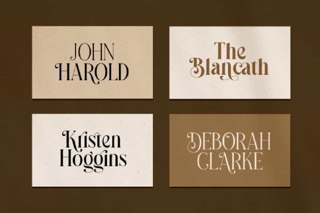 Madegra Modern Serif Font Image 2
