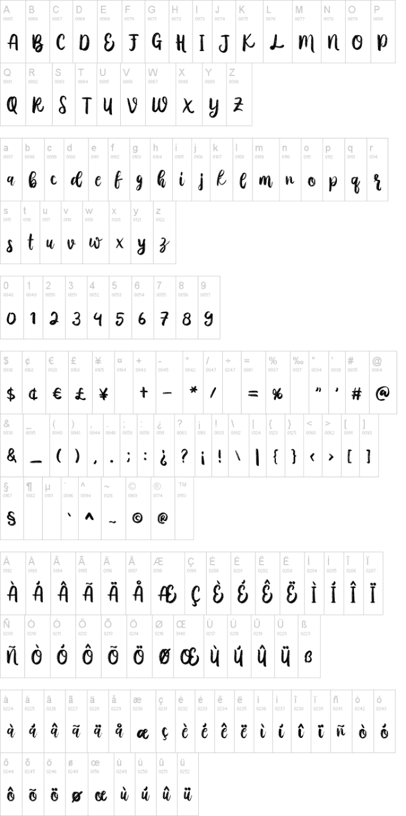 Austhina Font Image 2
