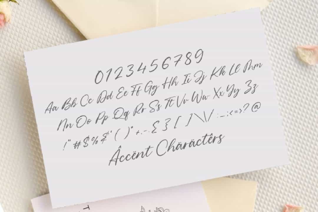 Geraldo Island Handwritten Font Image 3