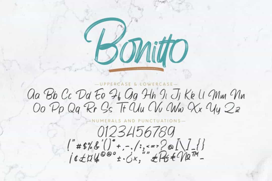 Bonitto Font Image 3