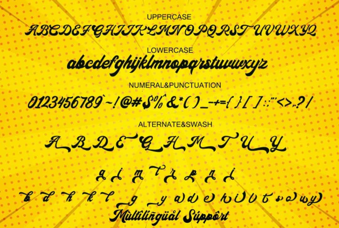 The Backro Font Image 3