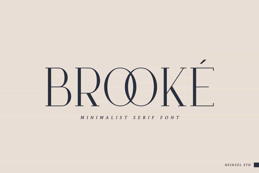 Brooke Serif Font Image 1