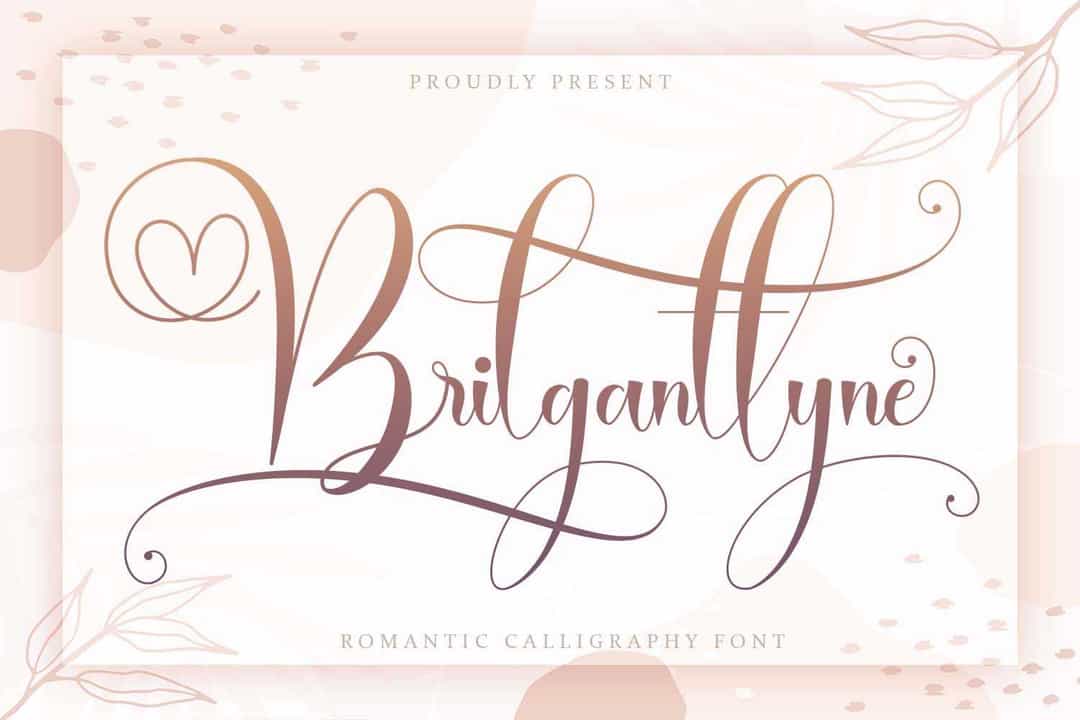 Brilganttyne Font Image 1