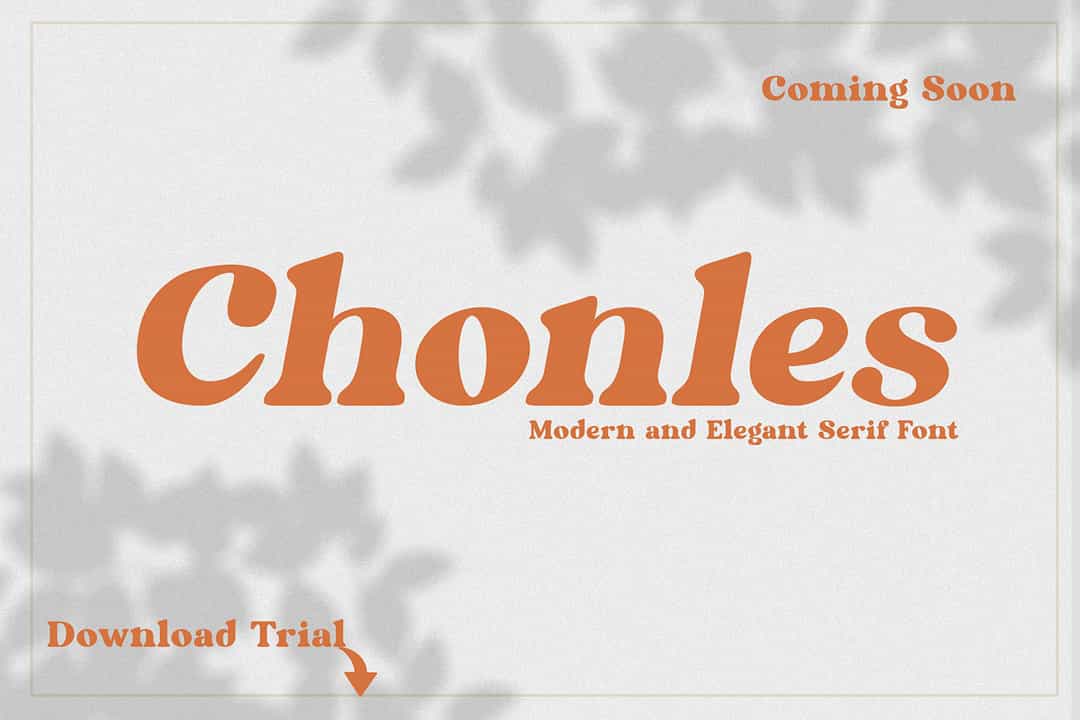 Chonles Serif Font Image 1
