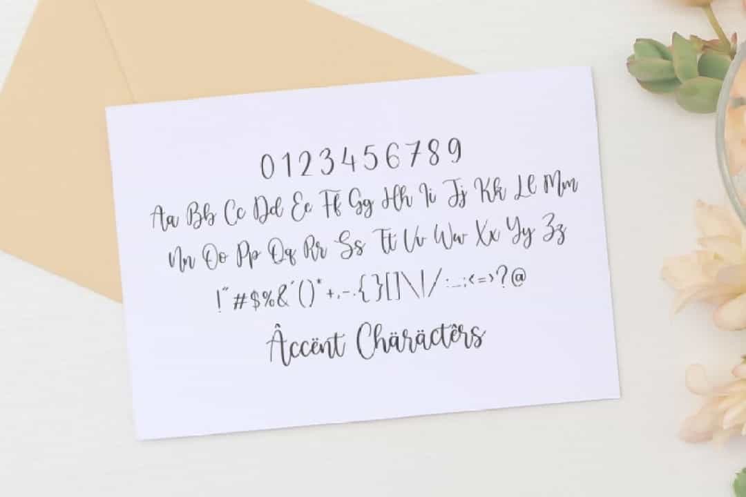 Bulandari Modern Handwritten Font Image 3