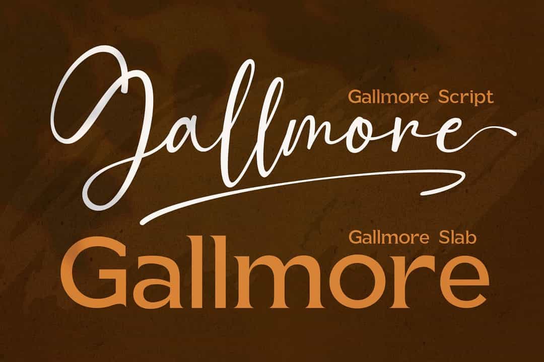 Gallmore Font Duo Image 1