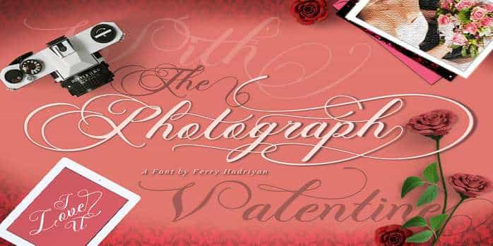 Photograph Script Font Image 1