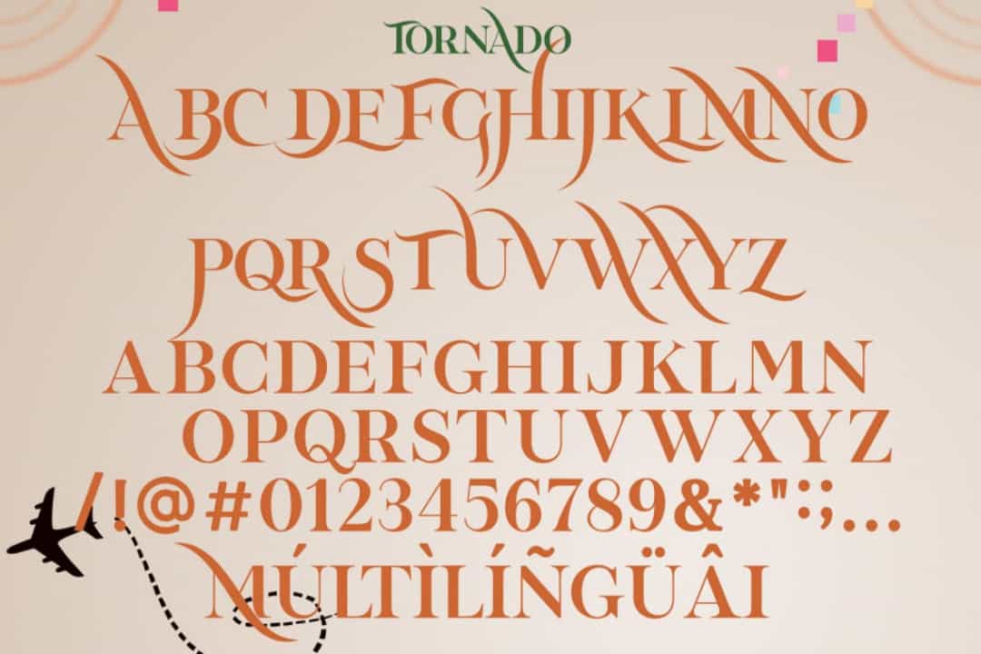 Tornado Modern Serif Font Image 3