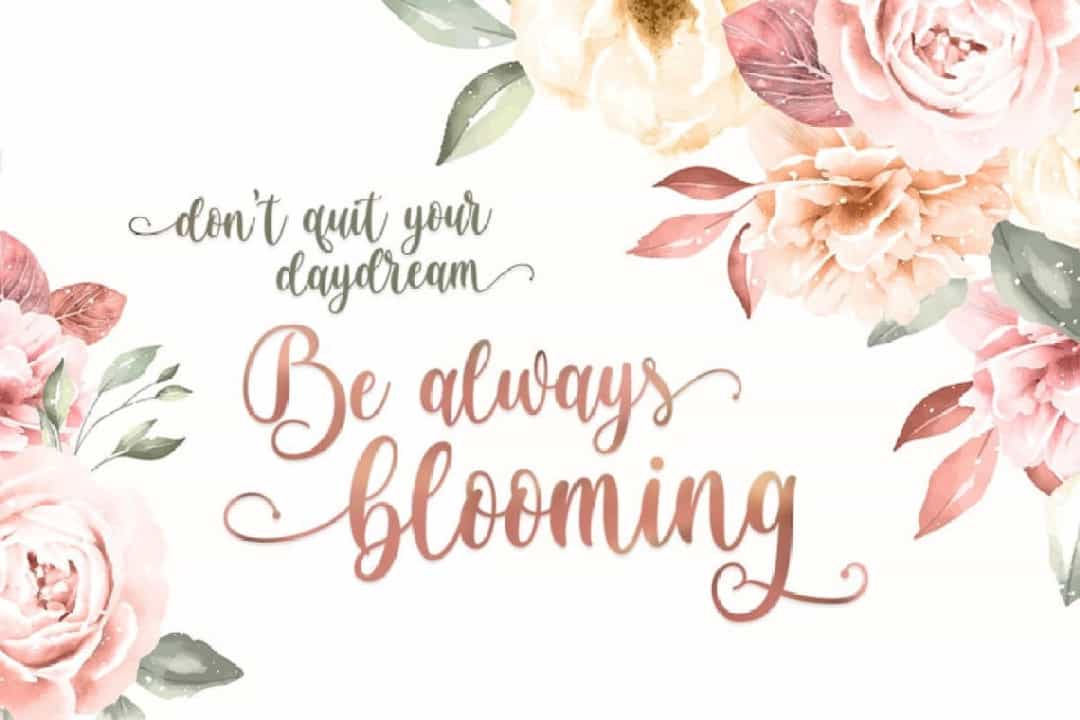 Brightside Modern Calligraphy Font Image 2