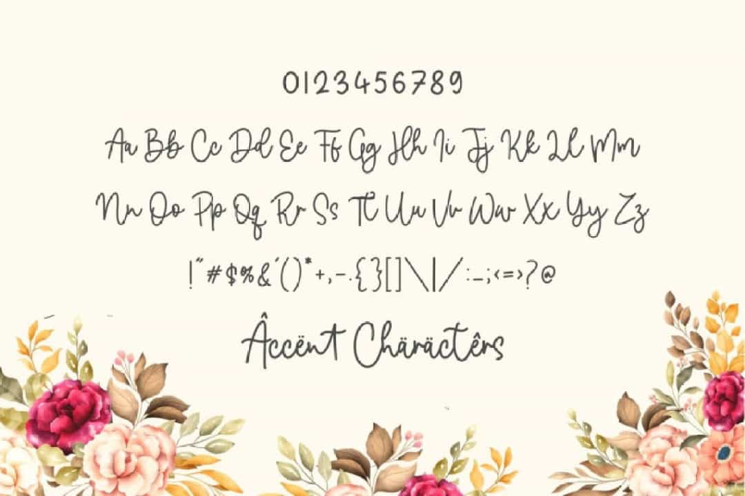 Dancing Candy Monoline Handwritten Font Image 3