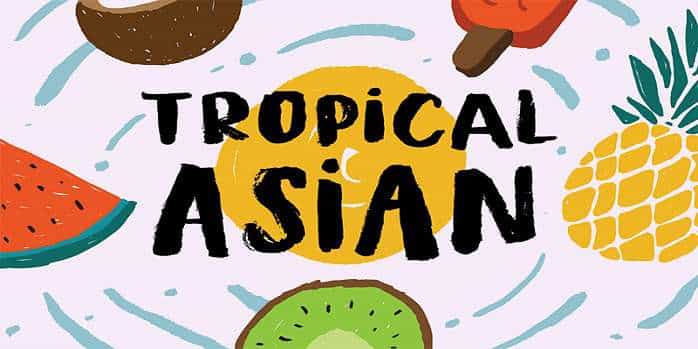 Tropical Asian Font Image 1