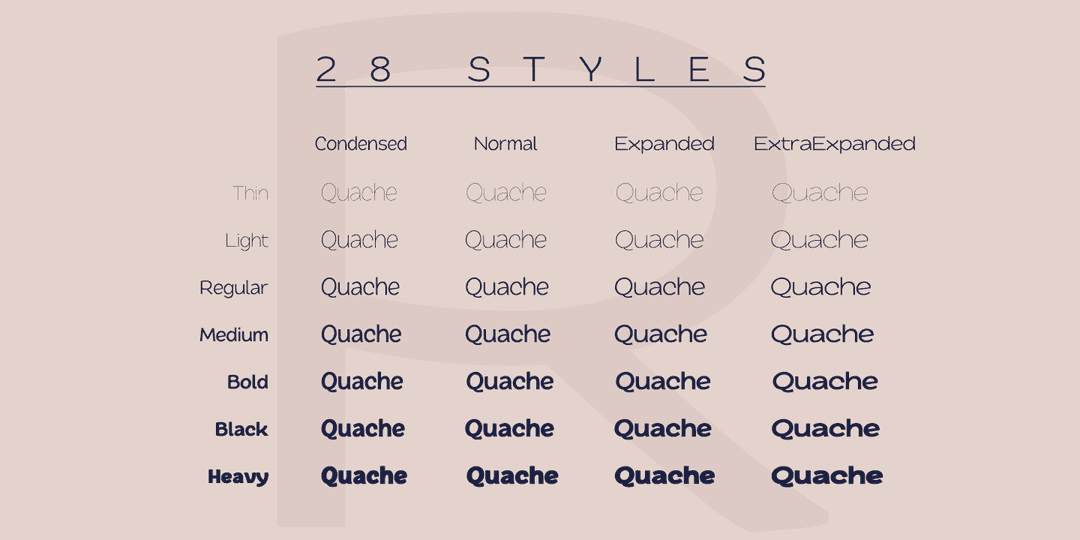Quache Sans Serif Font Family Image 2
