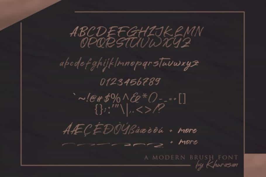 Avture Brush Script Font Image 3