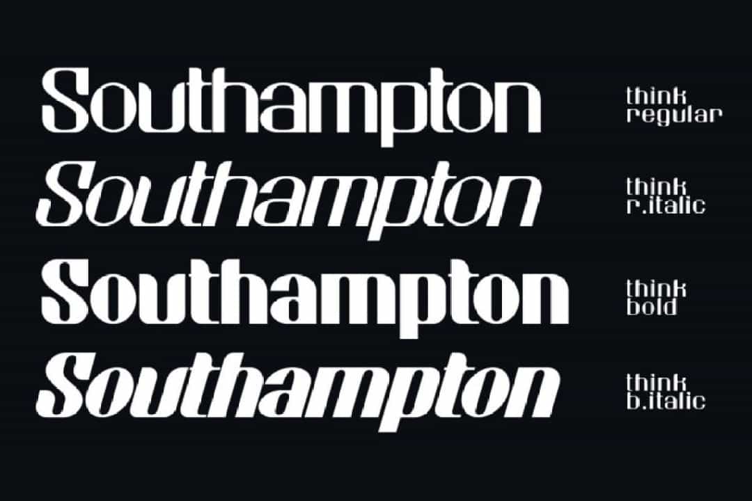 Think Sans Serif Typeface Image 4