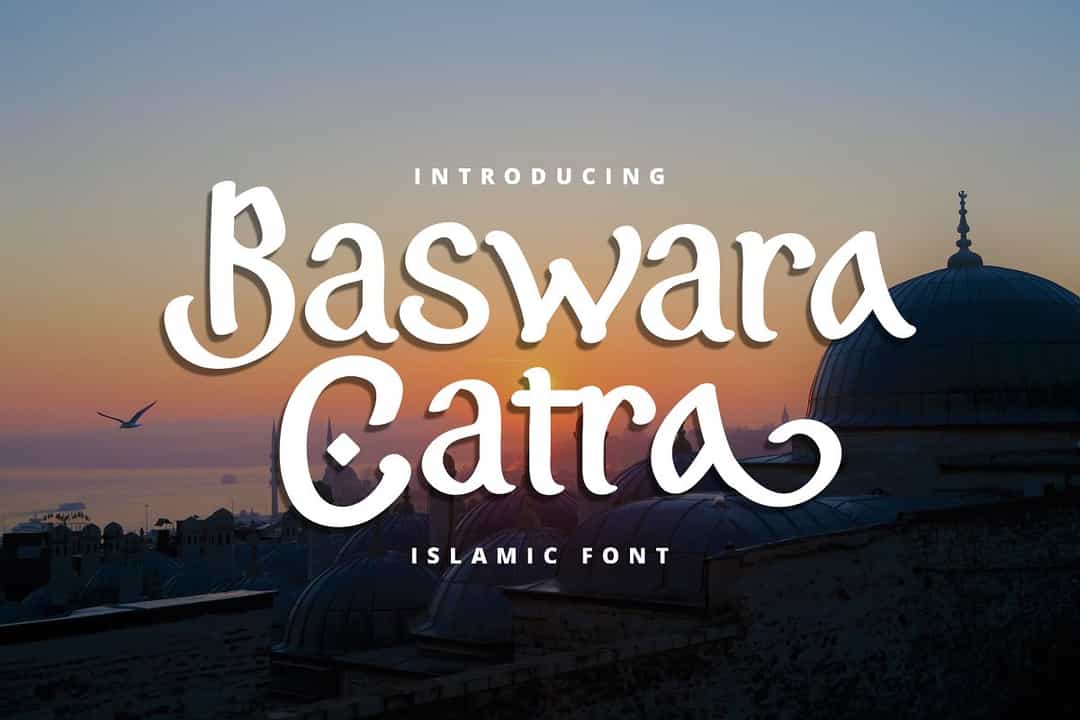 Baswara Catra Islamic Font Image 1