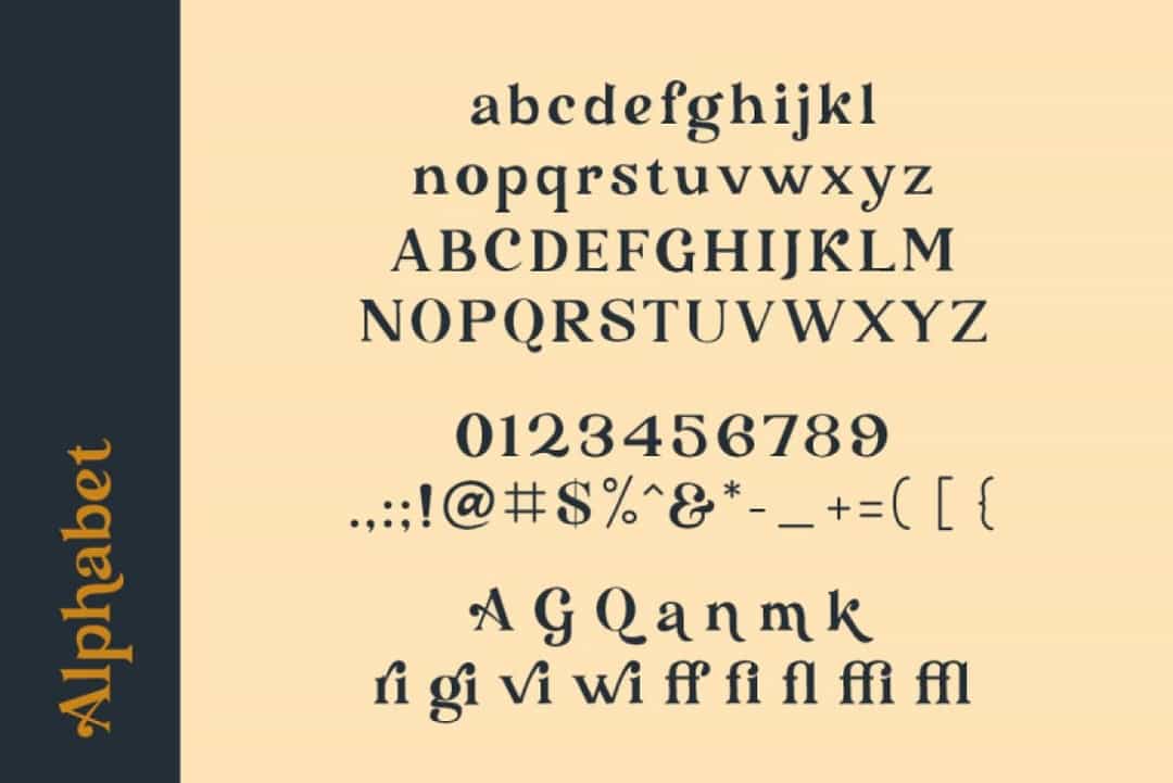 Genorict Serif Display Font Image 4