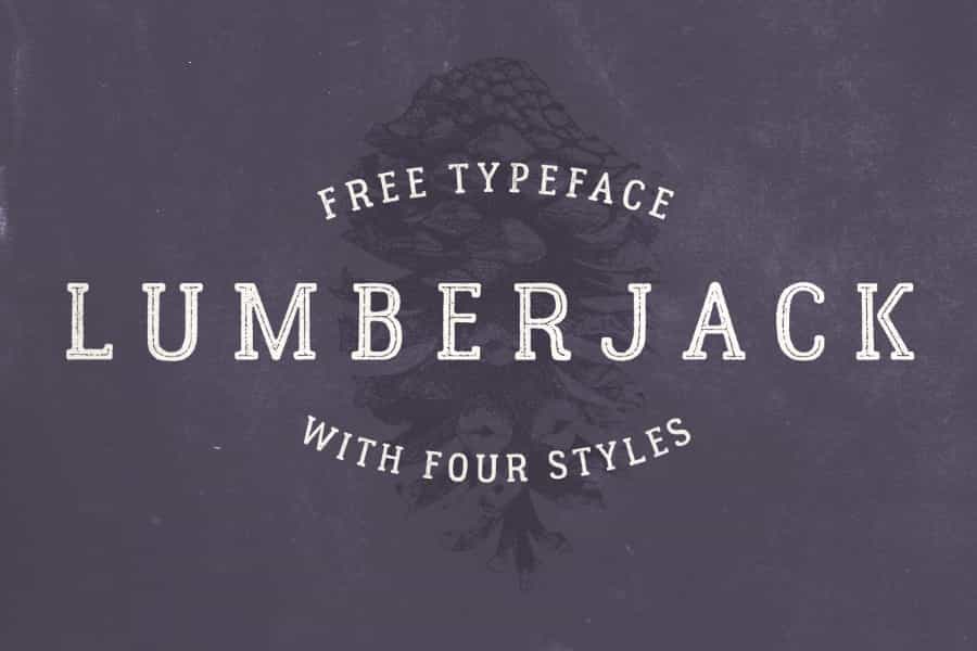 Lumberjack Font Free Image 1