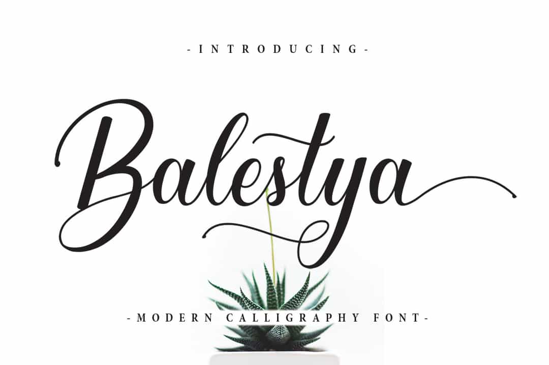 Balestya Font Image 1
