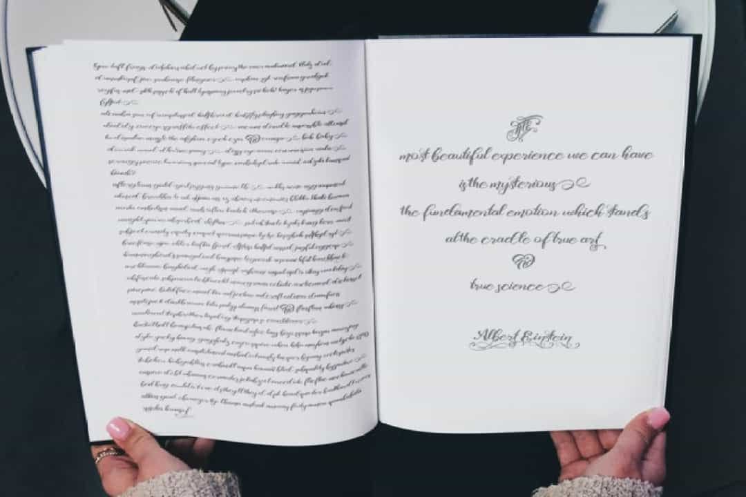 Risalove Calligraphy Script Font Image 2