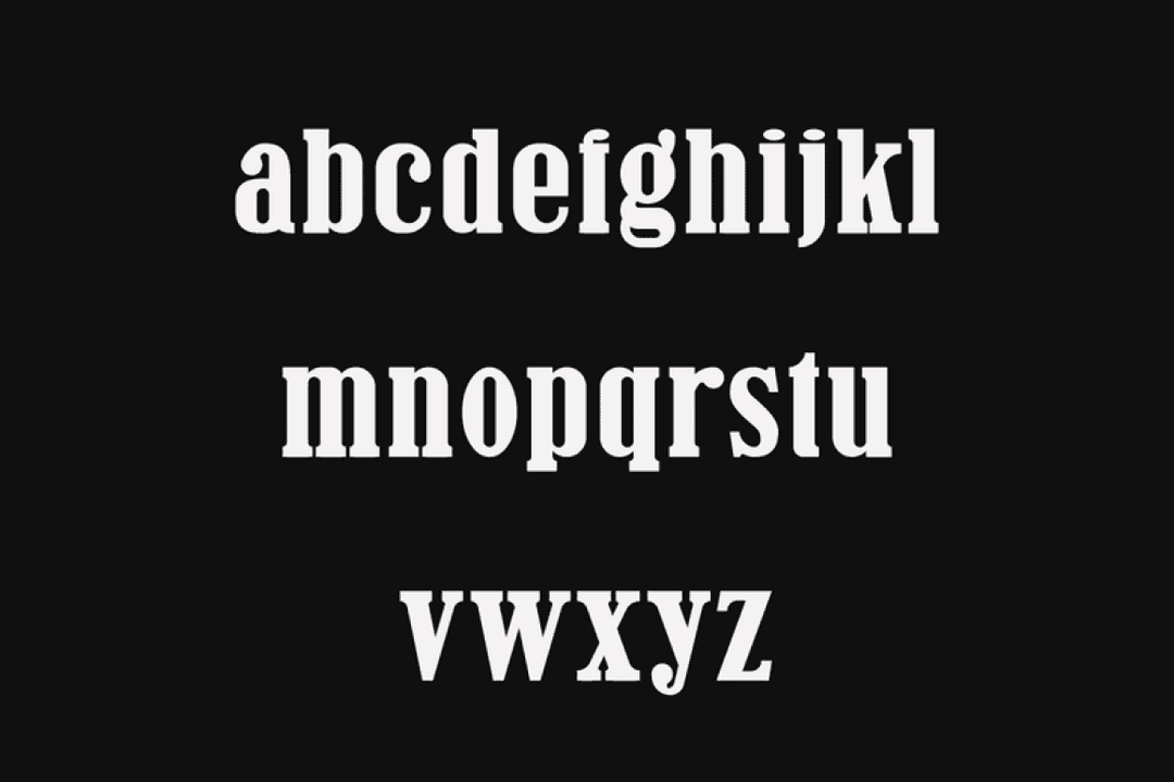 Ekim Mezunu Serif Font Image 3