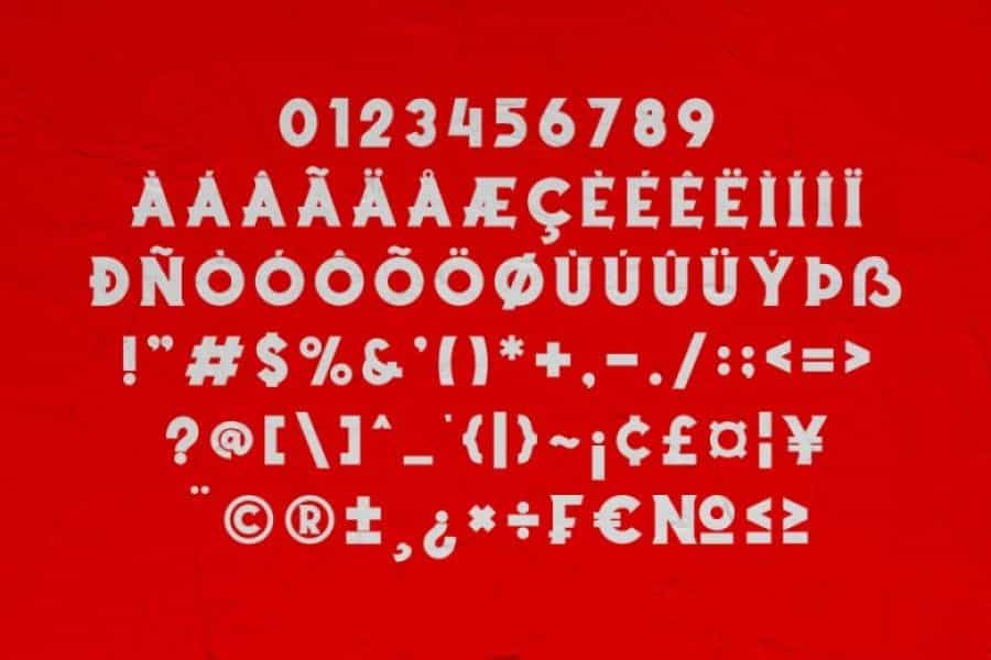 Reactive Anchor Serif Display Typeface Image 4