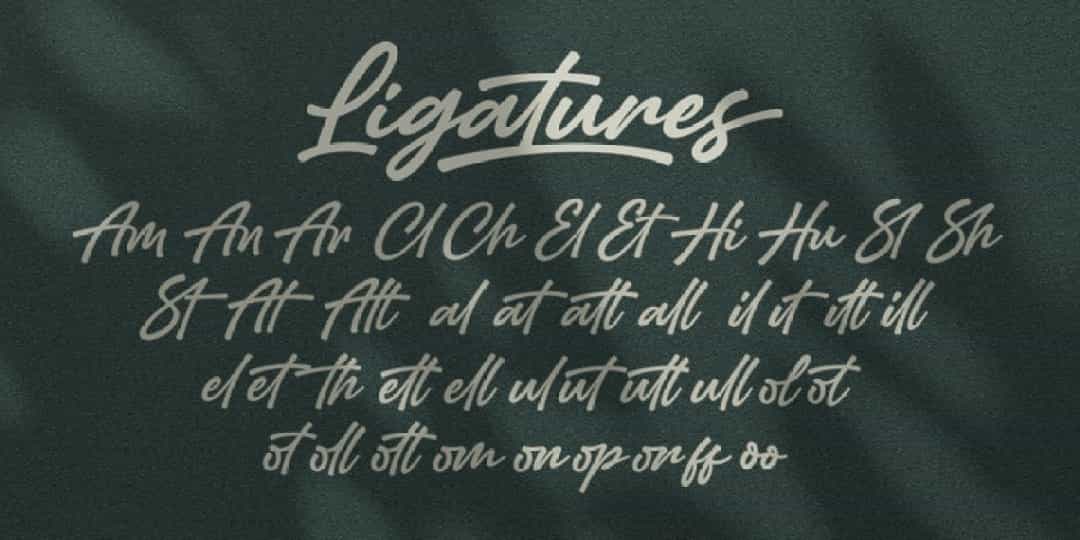 Amertha Font Free Image 3