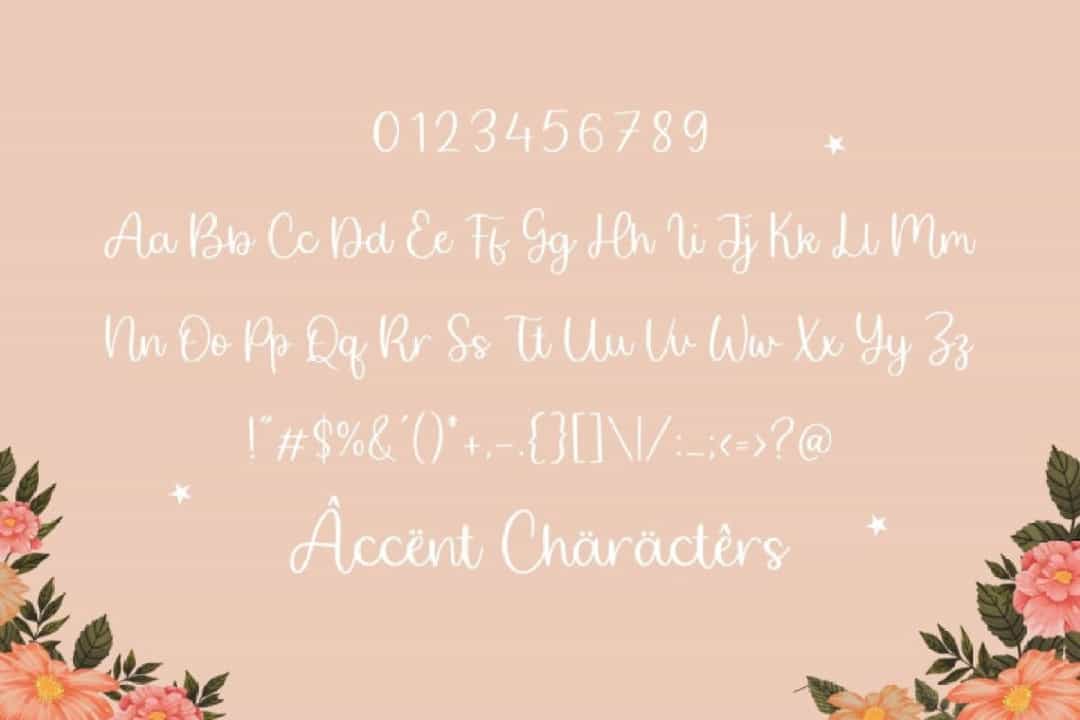 Twirly Ballerina Handwritten Script Font Image 3