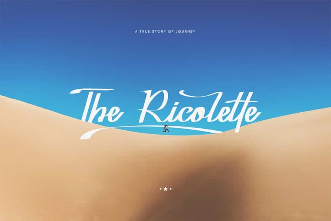 Rockyoletta Calligraphy Script Font Image 2