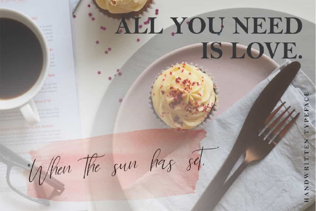 Sanflorida Handwritten Script Font Image 2