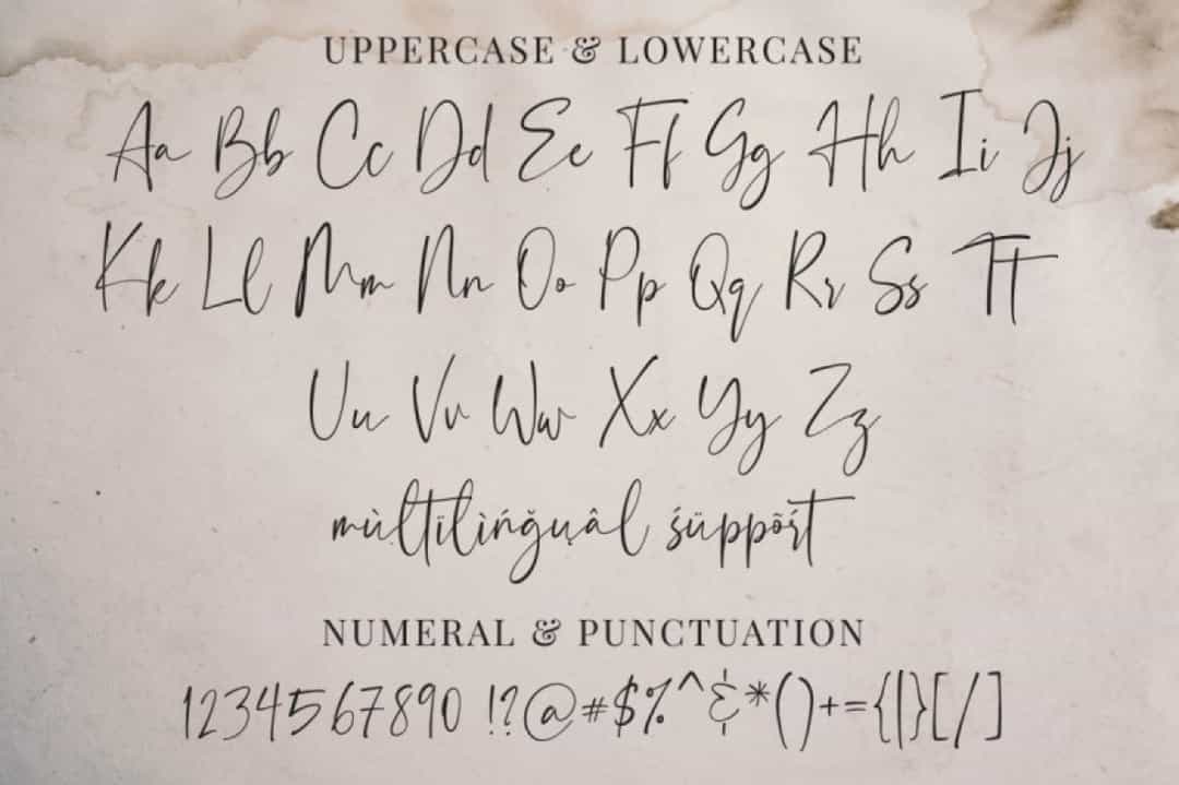 Florentea Font Image 3