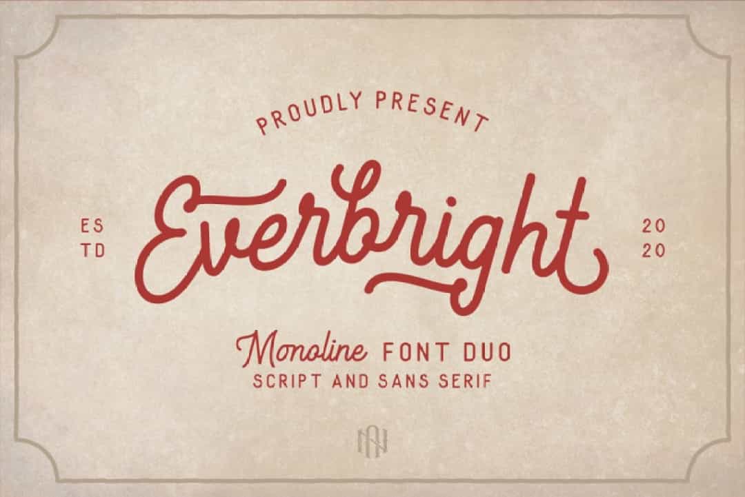 Everbright Font Duo Image 1