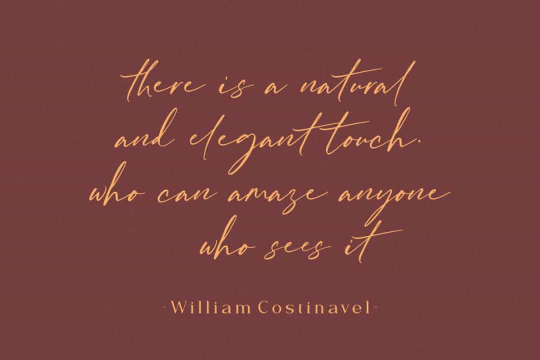 William Costinavel Handwritten Script Font Image 2