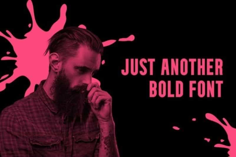 Theater Bold Sans Serif Font Image 2