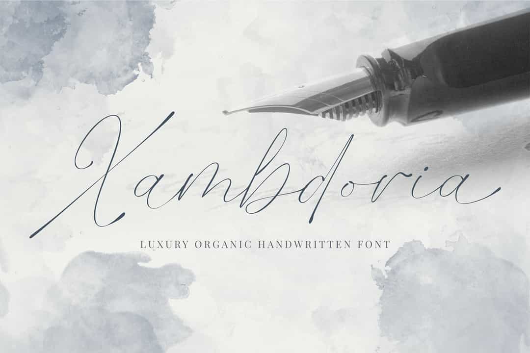 Xambdoria Font Image 1