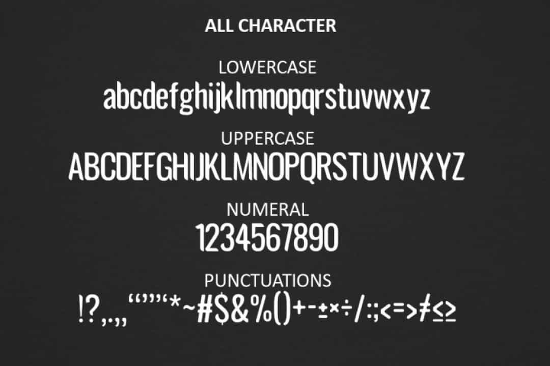 Avatarock Font Image 3