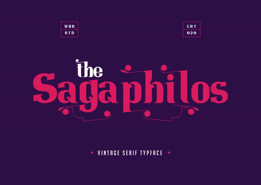 Sagaphilos Typeface Image 1