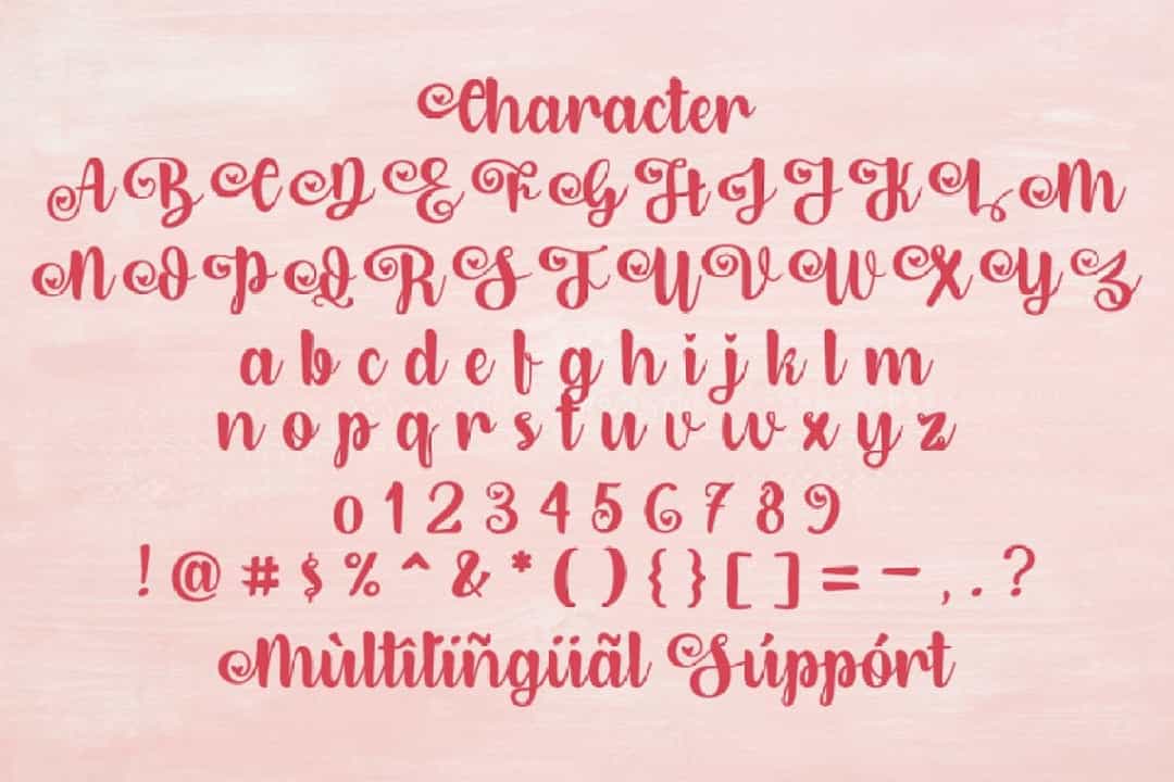 Dirly Belly Bold Font Image 3