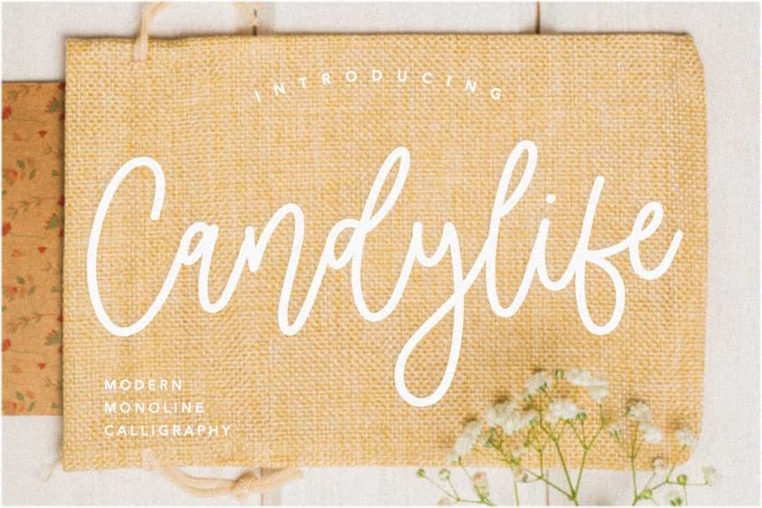 Candylife Handwritten Script Font Image 1