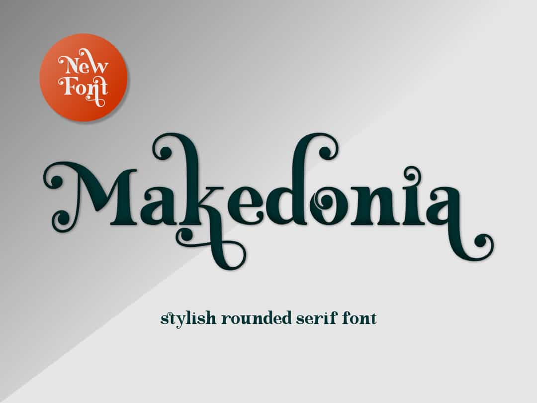 Makedonia Font Image 1