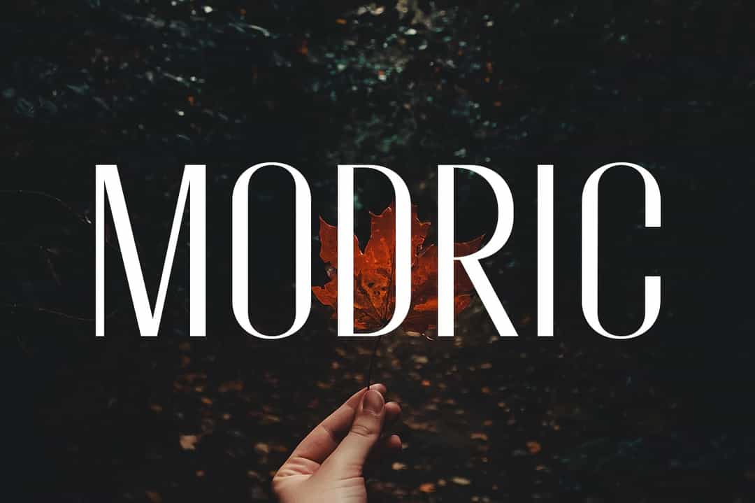 Modric Typeface Image 1