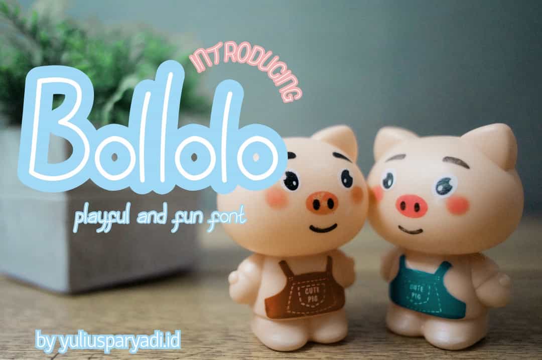 Bollolo Handwritten Script Font Image 1