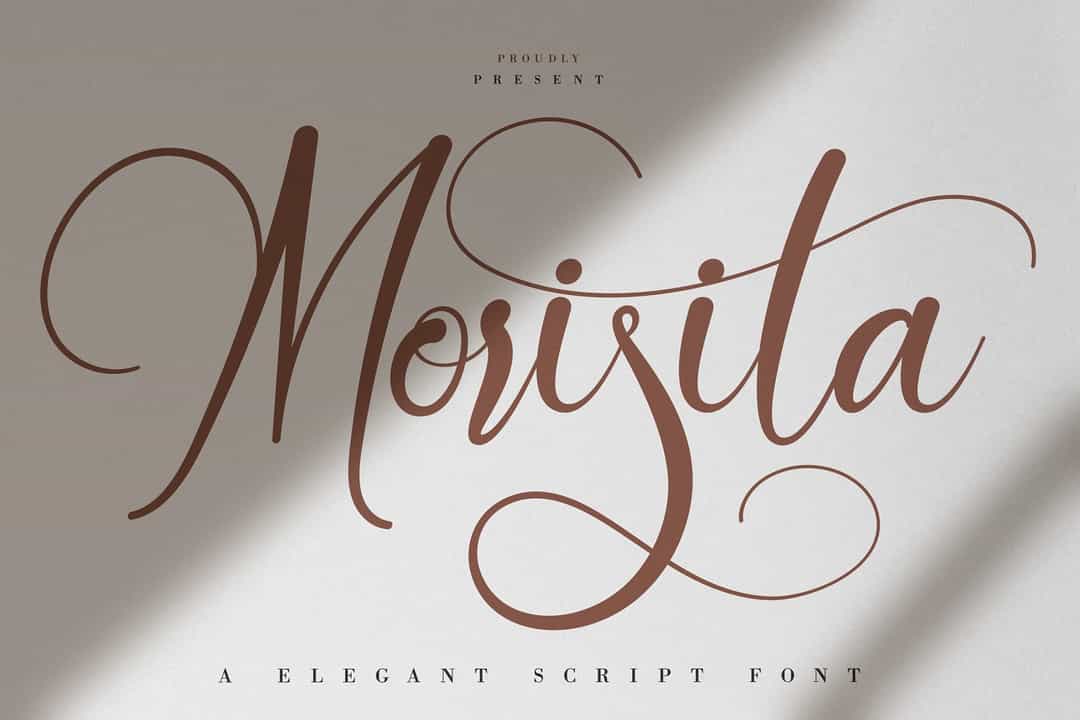 Morisita Font Image 1