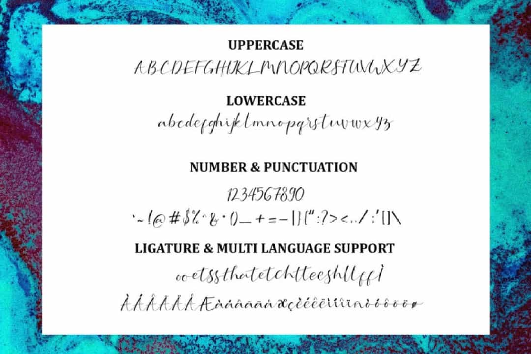 Serotonon Handwritten Script Font Image 3