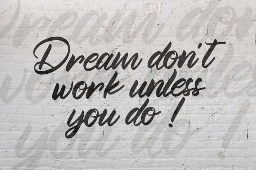 Manthesy Bold Script Font Image 3