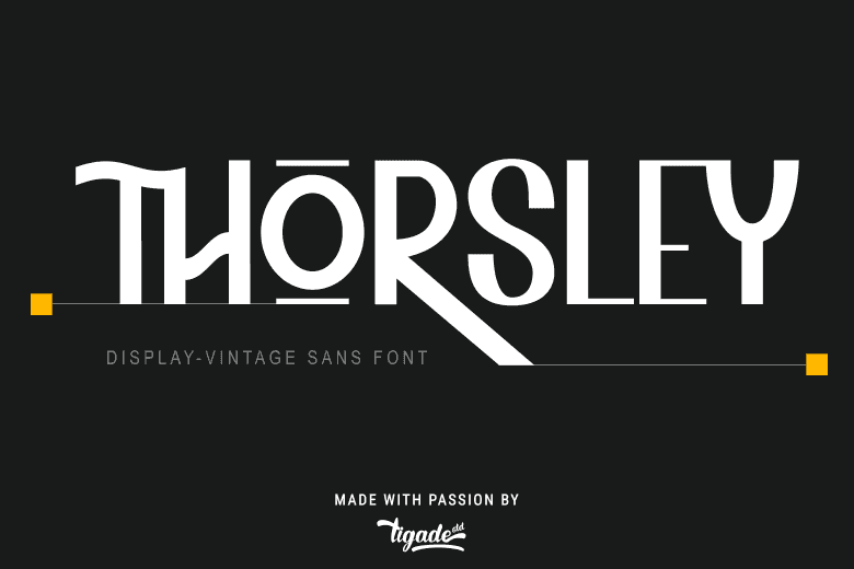 Thorsley Font Image 1