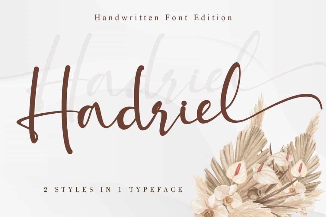 Hadriel Font Image 1