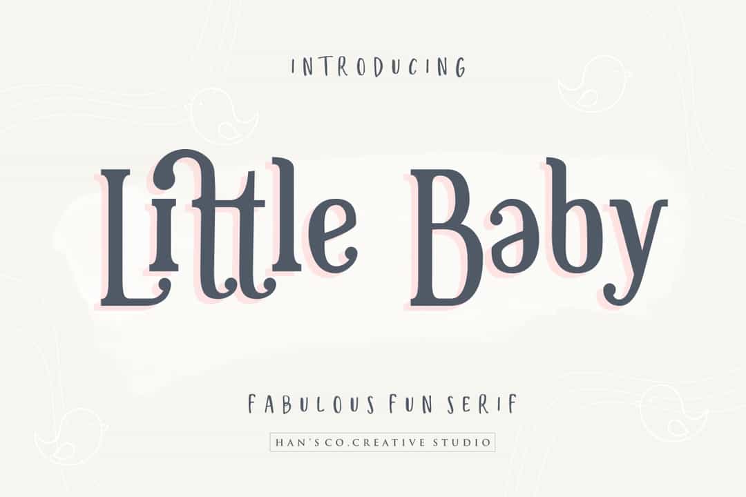 Little Baby Font Image 1