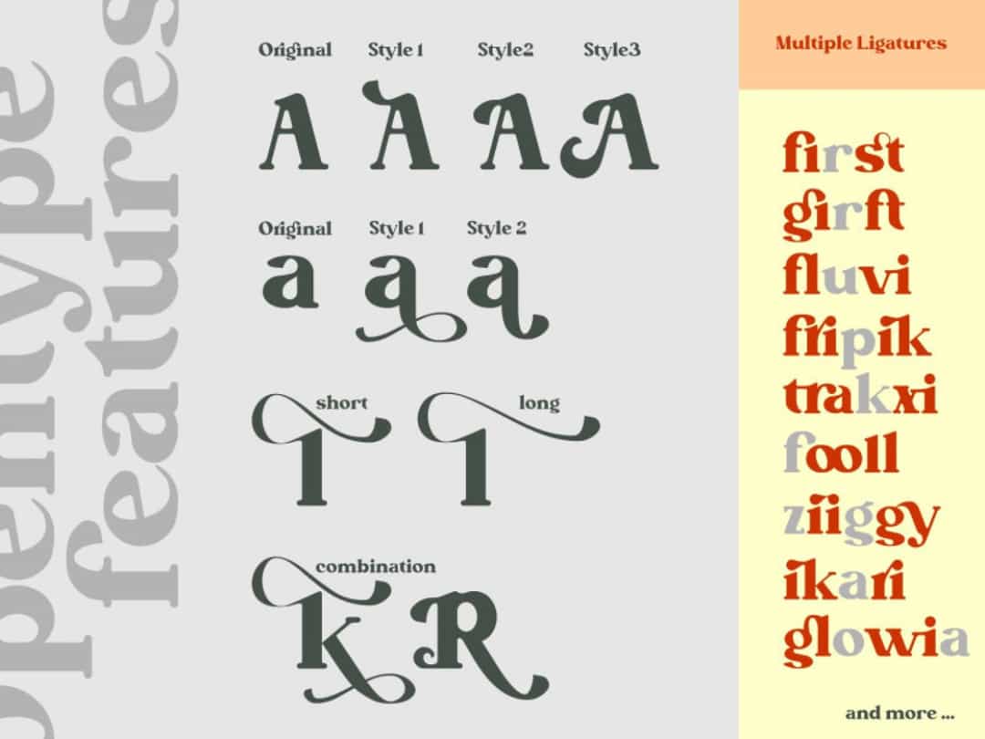 Betofin Font Image 3