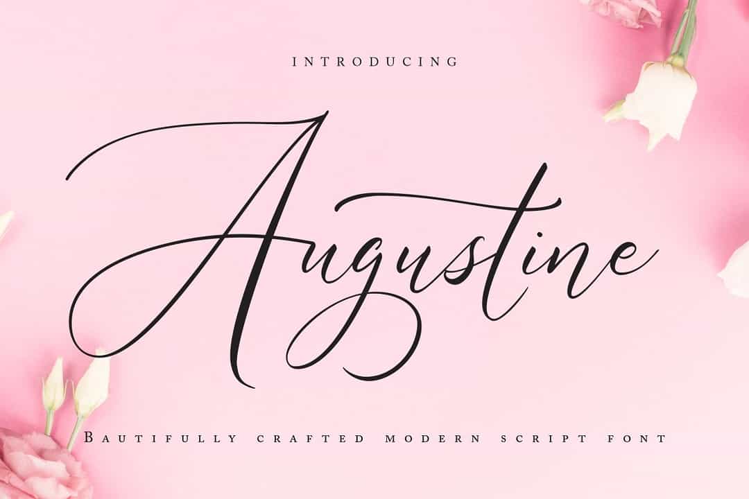 Augustine Font Image 1